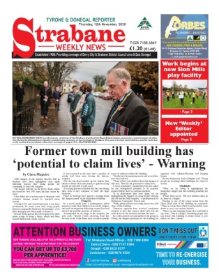 Strabane Weekly News - 12/11/2020